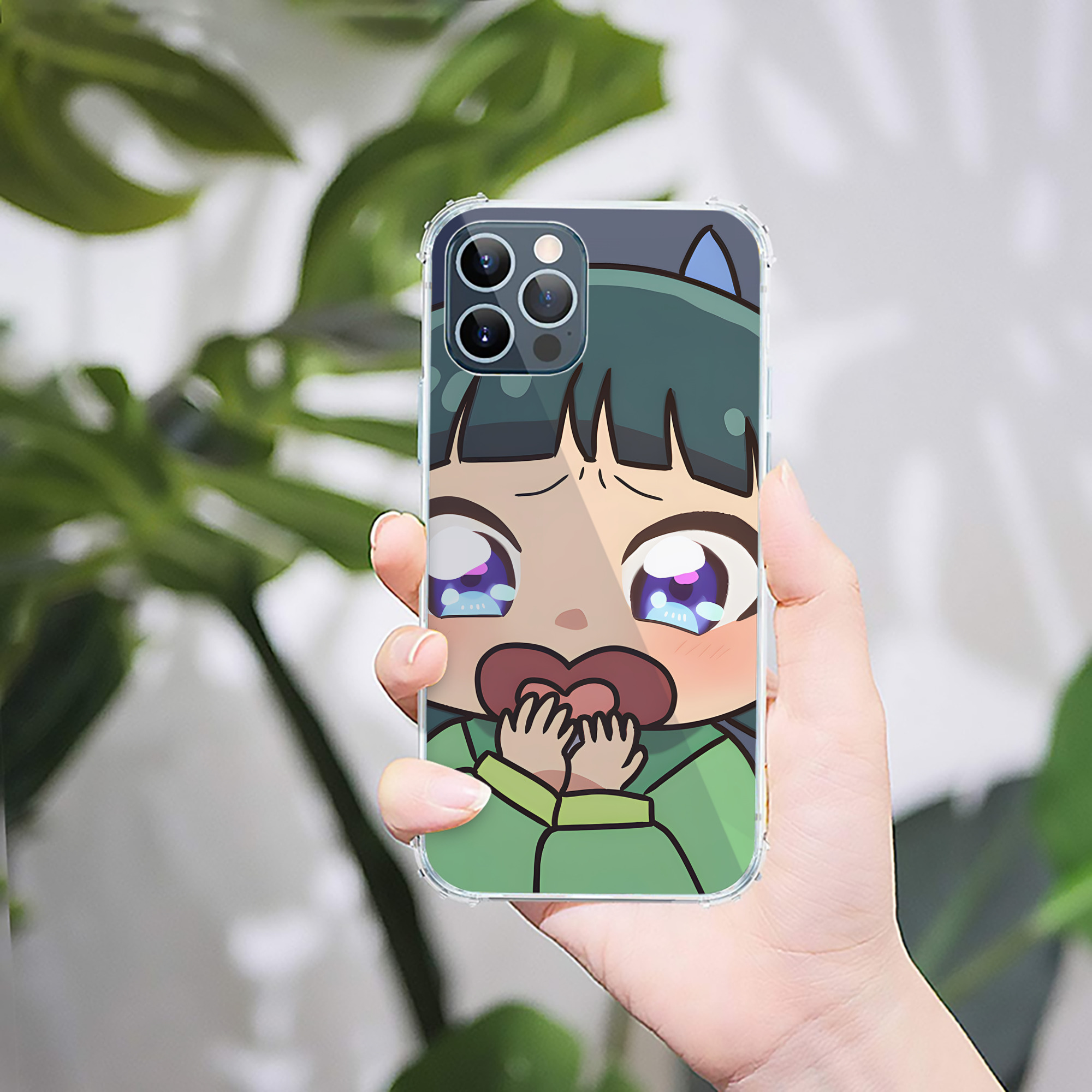（画像用） 薬屋のひとりごと The Apothecary Diaries 【iPhone 12シリーズ対応】透明スマホケース（クリアソフトケース）